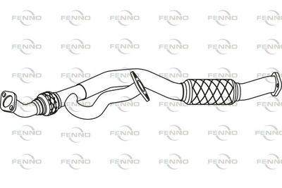Гофра глушителя малая EUROEX LFP55
