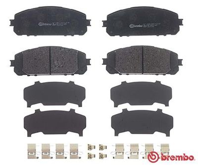 Колодки тормозные дисковые передние BREMBO P37021
