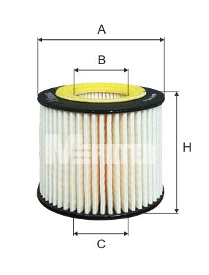 Фильтр масляный M-Filter TE600