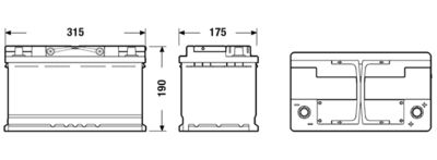 Аккумулятор EXIDE EK800