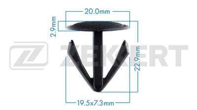 Клипса крепления LEX WW5702