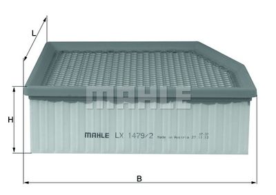 Фильтр воздушный MAHLE LX14792
