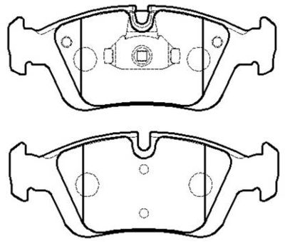 Колодки тормозные дисковые HSB HP5031