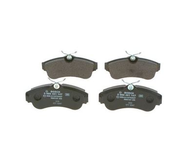 Колодки тормозные дисковые передние BOSCH 0986461147