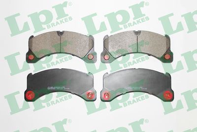 Колодки тормозные передние LPR 05P1731