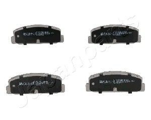 Колодки тормозные дисковые задние JAPANPARTS PP302AF