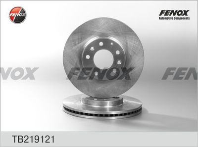 Диск тормозной передний FENOX TB219121