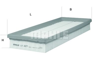 Фильтр воздушный MAHLE LX2877