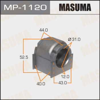 Втулка стабилизатора переднего Masuma MP1120