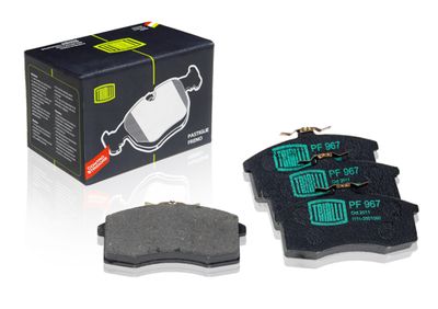 Колодки тормозные дисковые передние TRIALLI PF967