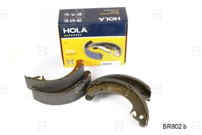 Колодки тормозные барабанные HOLA BR802