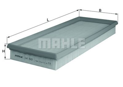 Фильтр воздушный MAHLE LX522