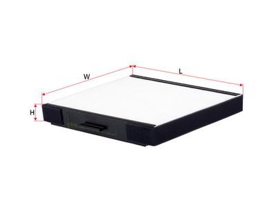 Фильтр салона SAKURA CA2801