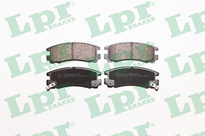 Колодки тормозные задние LPR 05P043