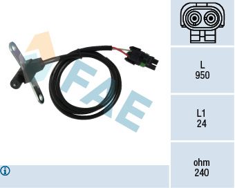 Датчик положения коленвала FAE 79026
