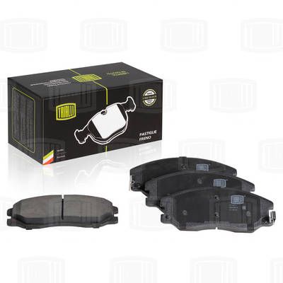 Колодки тормозные дисковые передние TRIALLI PF0517