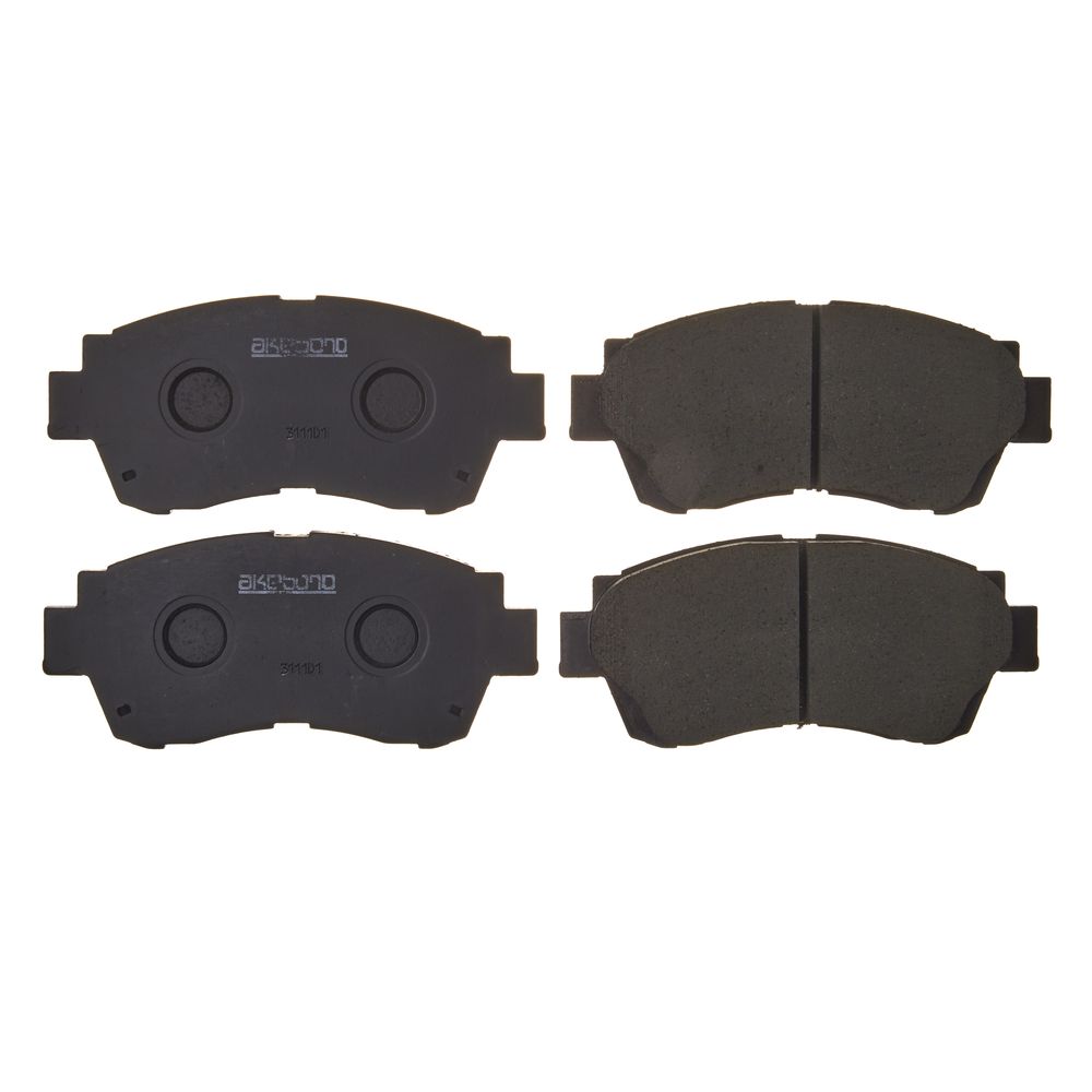 Колодки тормозные дисковые передние AKEBONO AN322K