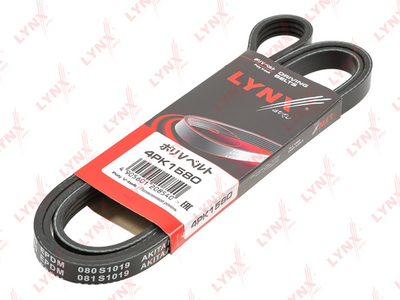 Ремень поликлиновой LYNXauto 4PK1580