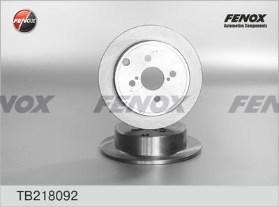 Диск тормозной FENOX TB218092