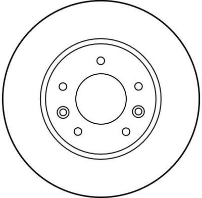 Диск тормозной TRUSTING DF1027