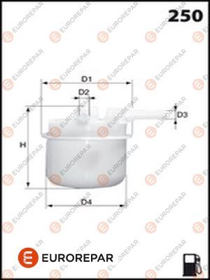 Фильтр топливный BIG FILTER GB212