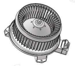 Вентилятор отопителя LUZAR LFH3008