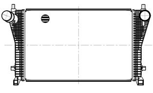 Интеркулер LUZAR LRIC1857