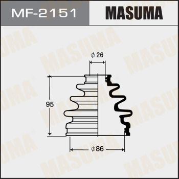 Пыльник ШРУС наружный Masuma MF2151