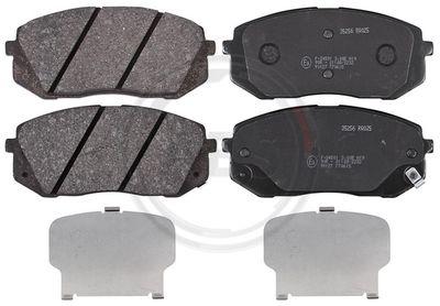Колодки тормозные дисковые передние Hyundai/Kia 58101D7A50