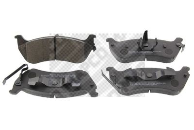 Колодки тормозные дисковые задние комплект MAPCO 6707