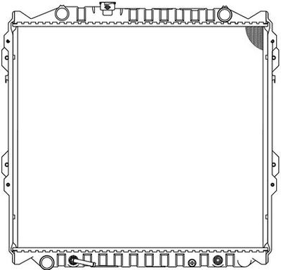 Радиатор LUZAR LRC1948