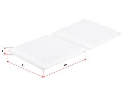 Фильтр салона SAKURA CA13010