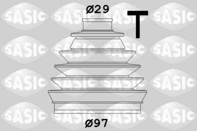Пыльник ШРУС установочный комплект SASIC 2933063
