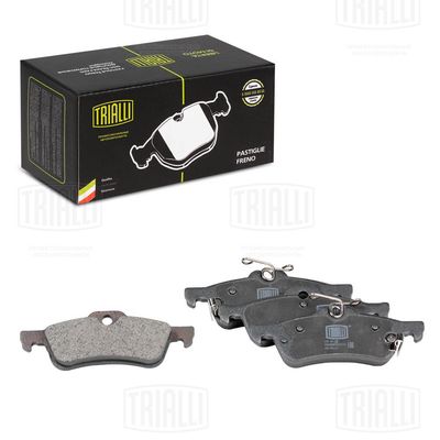 Колодки тормозные дисковые задние TRIALLI PF4115