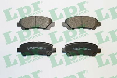 Колодки тормозные дисковые LPR 05P1694
