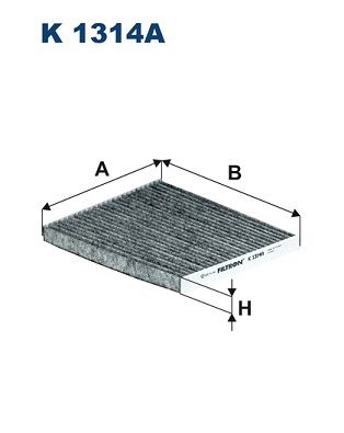 Фильтр салона FILTRON K1314A