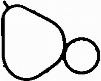 Прокладка впускного коллектора BGA MG2560