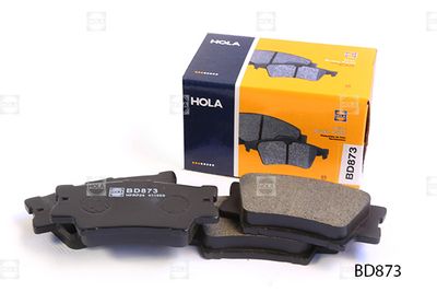 Колодки тормозные дисковые HOLA BD873