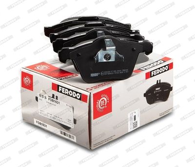 Комплект колодок для дискового тормоза FERODO FDB1631