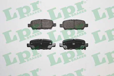 Колодки тормозные задние LPR 05P857