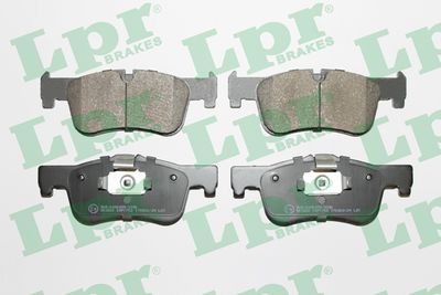 Колодки тормозные дисковые LPR 05P1752