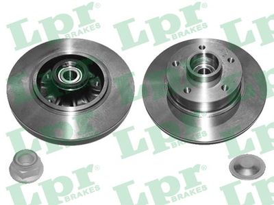 Диск тормозной LPR R1040PCA