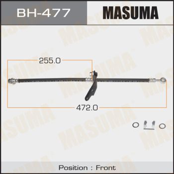 Шланг тормозной Masuma BH477
