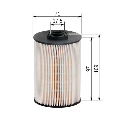 Фильтр топливный BOSCH F026402005