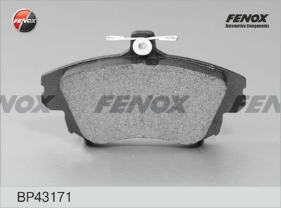 Колодки тормозные передние FENOX BP43171
