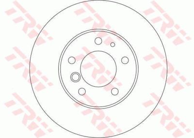 Диск тормозной TRW DF4348