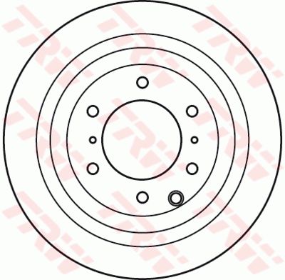 Диск тормозной TRW DF4944S