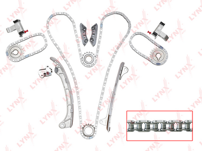 Комплект цепи ГРМ LYNXauto TK0043