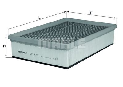 Фильтр воздушный MAHLE LX778