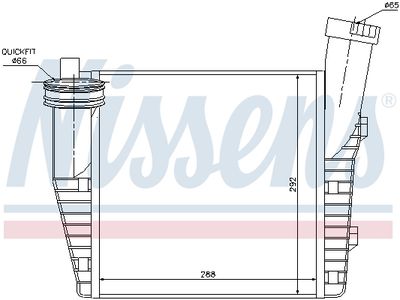 Интеркулер NISSENS 96687